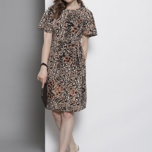 DOROTHY PERKINS Women Animal Print Sheath Dress