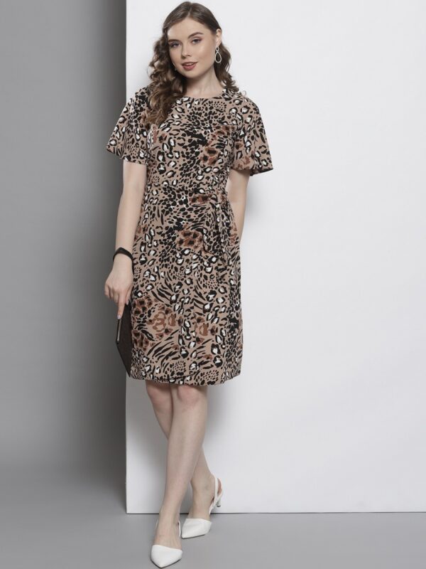 DOROTHY PERKINS Women Animal Print Sheath Dress