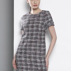 DOROTHY PERKINS Women Checked Sheath Dress