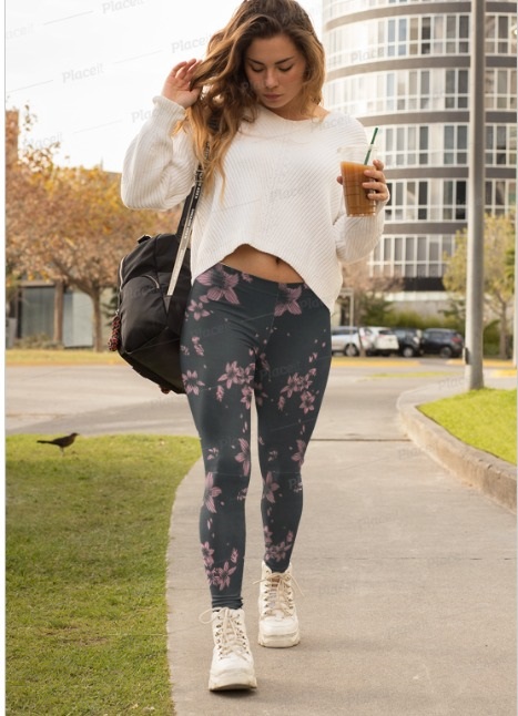 Jack Williams Cotton Printed Jeggings