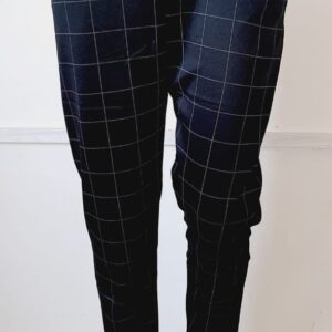 Jack Williams Checkered Black Jeggings