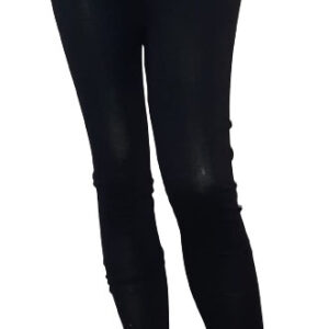 Jack Williams Solid Black Jeggings