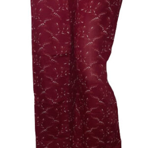 Jack Williams Maroon Printed Jeggings