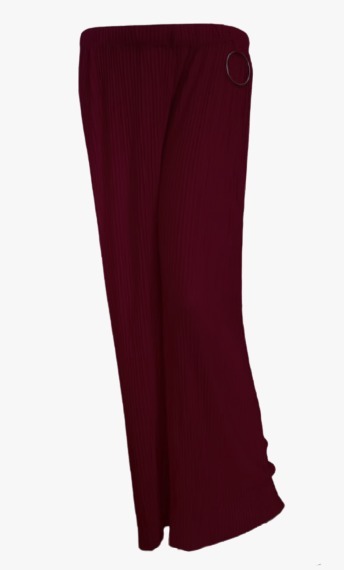 Jack Williams Dark Maroon Palazzos