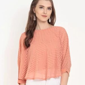 Rare Casual Zig Zag Women Top