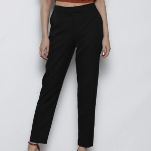 DOROTHY PERKINS Women Slim Fit Solid Trousers