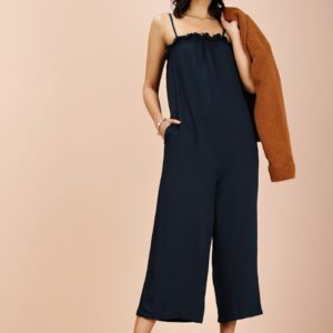 all about you Women Solid Basic Jumpsuit