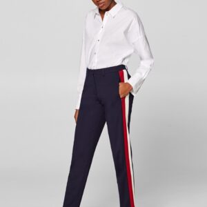 ESPRIT Women Regular Fit Solid Trousers