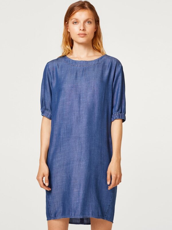 ESPRIT Women Chambray Shift Dress