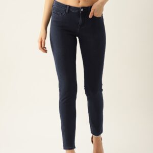 ESPRIT Women Skinny Fit Mid-Rise Clean Look Jeans