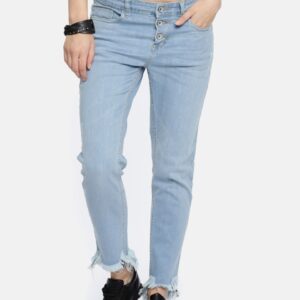 Roadster Women Slim Fit  Low Distress Stretchable Jeans