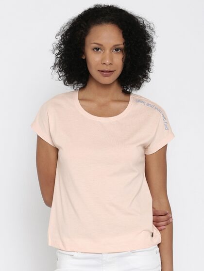 Vero Moda Women Round Neck T-shirt