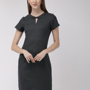 Park Avenue Women Solid Sheath Dress