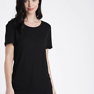 GAP Women"s  Solid Short Sleeve T-Shirt in Luxe Jersey