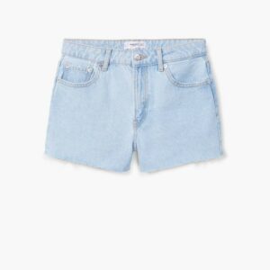 Mango Women"s Seamless Denim Shorts