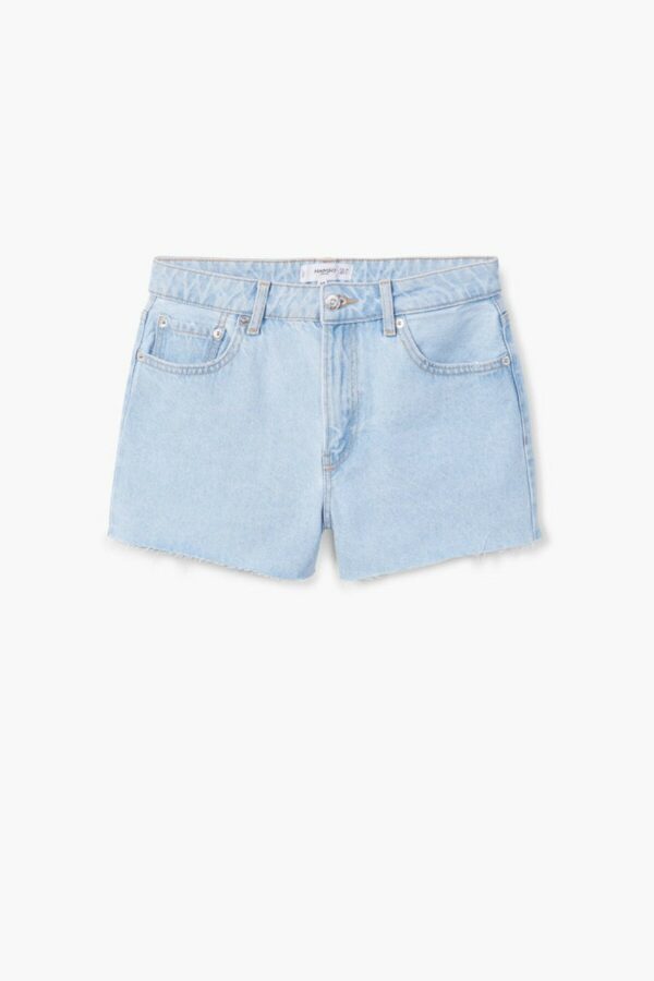 Mango Women"s Seamless Denim Shorts