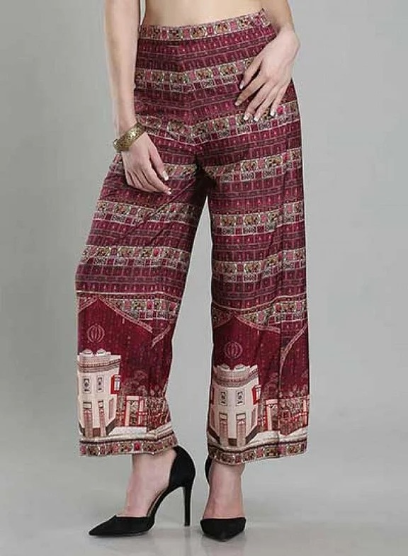 W for Women Printed Palazzo Pants