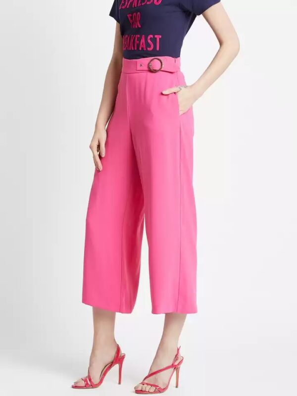 Cover Story  Regular Fit Women Pink Polyester Palazzo