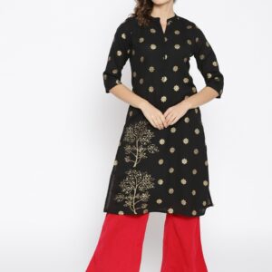 Moda Rapido Women Printed Straight Kurta