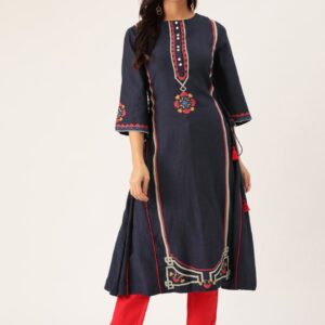 Moda Rapido Women Printed A-Line Kurta