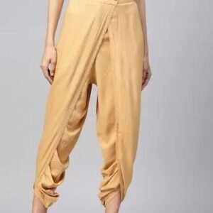 Juniper Womens Rayon Solid Dhoti Pant With Lace Detailing