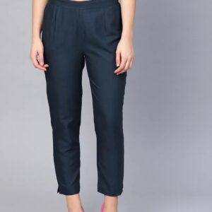 Juniper Cotton Solid Cigarette Pant