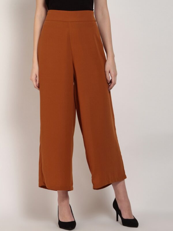 RARE Women Regular Fit Solid Culottes