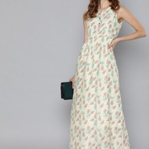 HERE&NOW Women Printed Maxi Dress