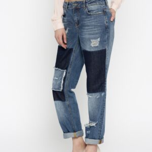 Vero Moda Women Low Rise Highly Distressed Jeans