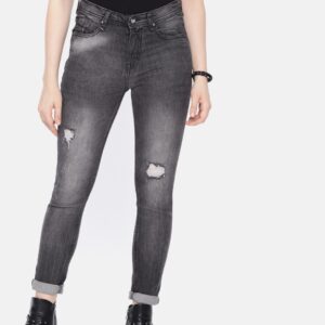 Roadster Women Skinny Fit Mid-Rise Mildly Stretchable Jeans