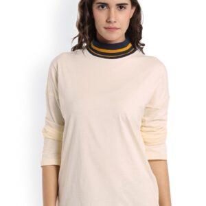 Vero Moda Women Solid Pure Cotton Top