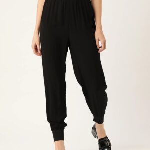 MANGO Women Regular Fit Solid Joggers