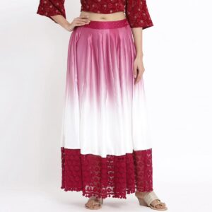 Juniper  Shantoon Ombre Kalidar Skirt