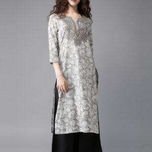 Moda Rapido Women Printed Straight Kurta