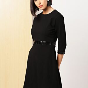 her by invictus Women Solid A-Line Dress