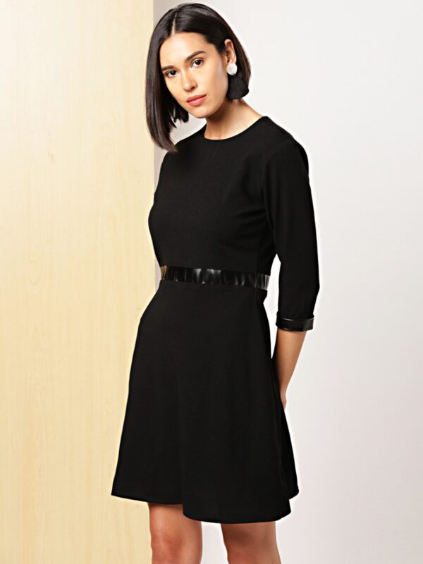 her by invictus Women Solid A-Line Dress