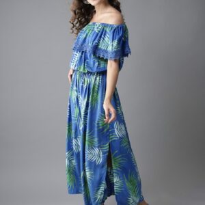 HERE&NOW Women Printed Maxi Dress