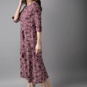 HERE&NOW Women Printed A-Line Kurta