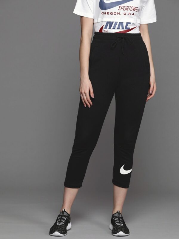 Nike Women olid Cropped SWSH FT Track Pants