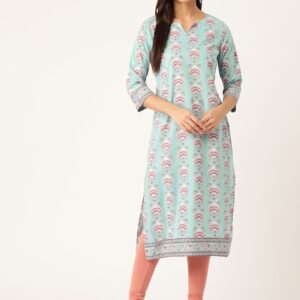 Moda Rapido Women Printed Straight Kurta