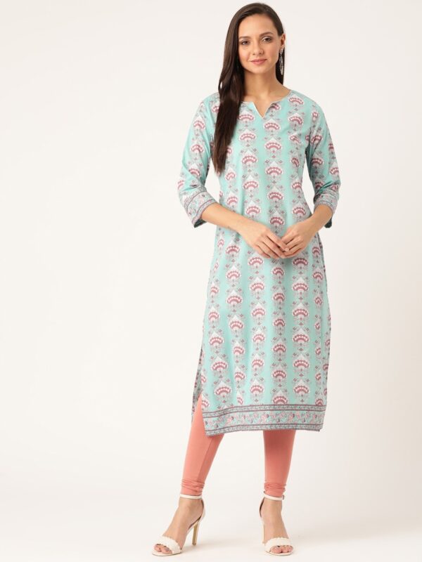 Moda Rapido Women Printed Straight Kurta