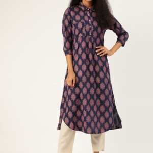 Sangria Women Printed Pathani Kurta