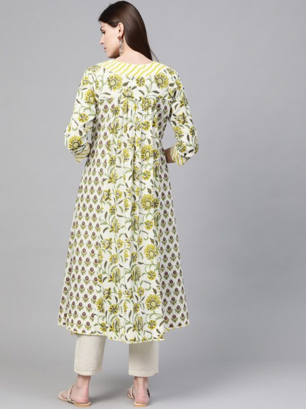 Sangria Women Printed Anarkali Kurta