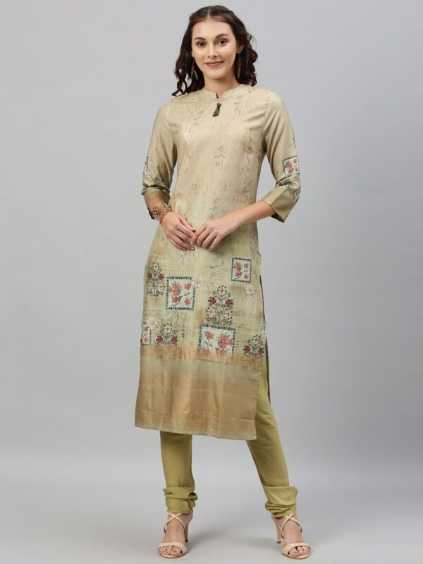 Anouk Woman Floral Printed Kurta Set