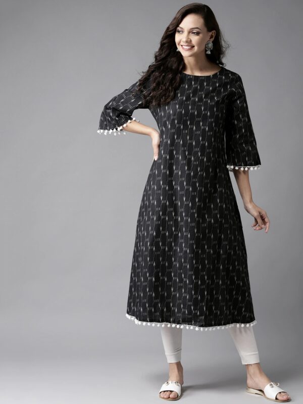 HERE&NOW Women Printed A-Line Kurta