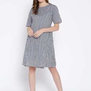 OVS Women Striped A-Line Dress