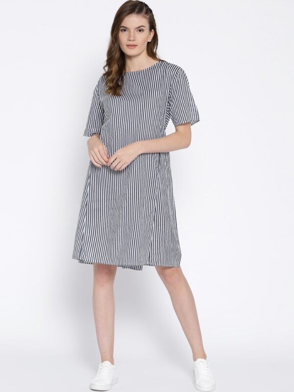 OVS Women Striped A-Line Dress