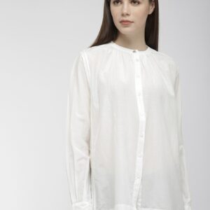 Marks & Spencer Women Regular Fit Solid Casual Shirt