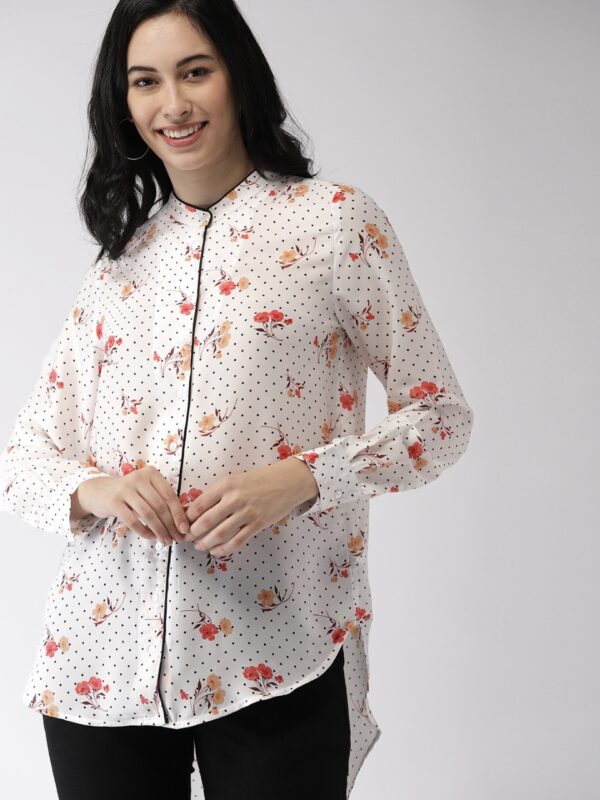 Mast & Harbour Women Regular Fit Printed Casual Shirt