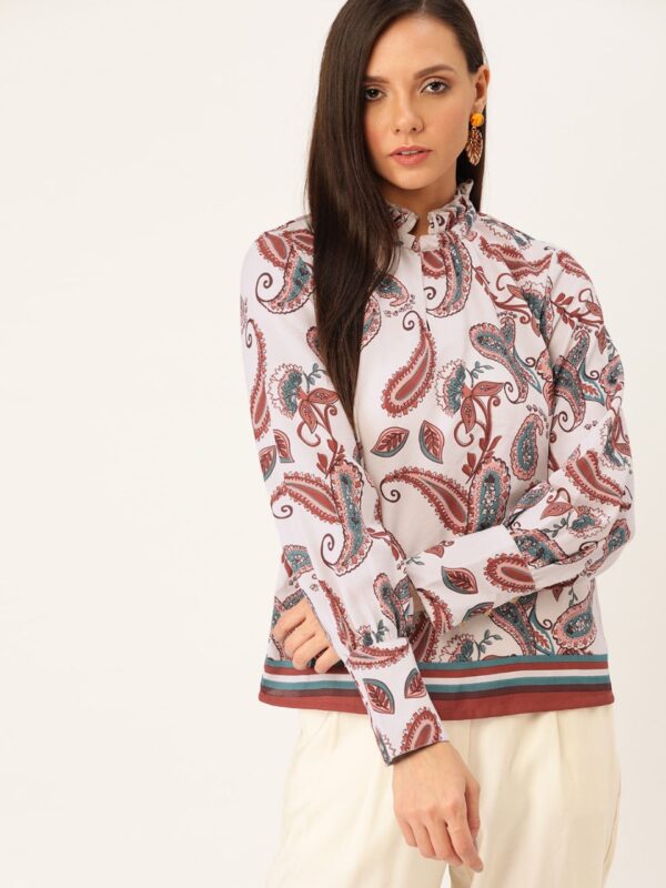 Moda Rapido Women Printed Top